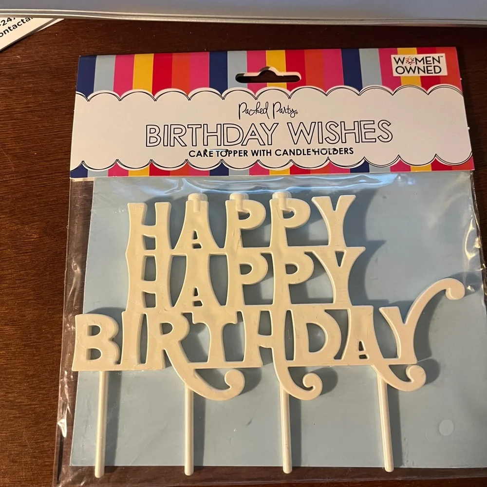 Birthday Cake Topper